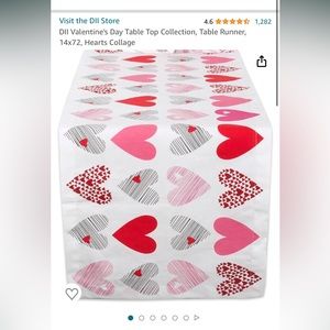 Valentine’s day Table runner